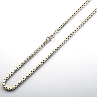 Binder Veneziakette aus 585 Weißgold, nachhaltiger second hand Schmuck perfekt aufgearbeitet