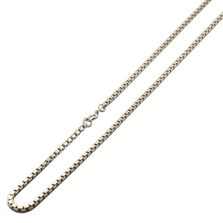 Binder Veneziakette aus 585 Weißgold, nachhaltiger second hand Schmuck perfekt aufgearbeitet