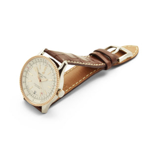 Breitling Herrenarmbanduhr Navitimer Automatik mit Datumsanzeige und Multiplizieren und Chronometer, Schnellschaltung und drehbare Lünette zeitgenössisch, gebrauchte Luxusuhr im Top-Zustand