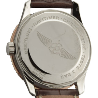 Breitling Herrenarmbanduhr Navitimer Automatik mit Datumsanzeige und Multiplizieren und Chronometer, Schnellschaltung und drehbare Lünette zeitgenössisch, gebrauchte Luxusuhr im Top-Zustand