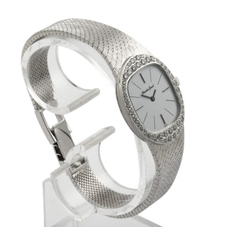 Bueche Girod Handaufzug und Edelsteinbesatz, gebrauchte Luxusuhr im Top-Zustand