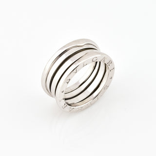 Bulgari Ring B.zero1 aus 750 Weißgold, nachhaltiger second hand Schmuck perfekt aufgearbeitet