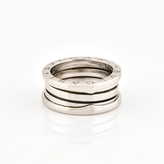 Bulgari Ring B.zero1 aus 750 Weißgold, nachhaltiger second hand Schmuck perfekt aufgearbeitet