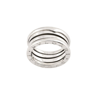 Bulgari Ring B.zero1 aus 750 Weißgold, nachhaltiger second hand Schmuck perfekt aufgearbeitet
