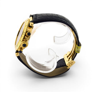 Cartier Herrenarmbanduhr Pasha Quarzwerk mit Chronograph und Datumsanzeige, gebrauchte Luxusuhr im Top-Zustand