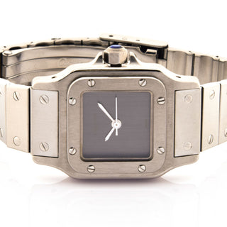 Cartier Armbanduhr Santos Automatik, gebrauchte Luxusuhr im Top-Zustand