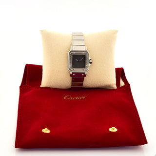 Cartier Armbanduhr Santos Automatik, gebrauchte Luxusuhr im Top-Zustand
