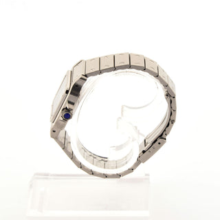 Cartier Armbanduhr Santos Automatik, gebrauchte Luxusuhr im Top-Zustand
