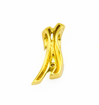 Christ Anhänger aus 585 Gelbgold mit Brillant, nachhaltiger second hand Schmuck perfekt aufgearbeitet