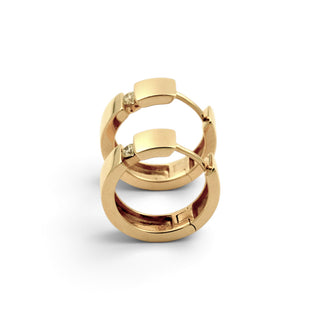 Christ Brillantcreolen aus 585 Gelbgold, nachhaltiger second-hand Schmuck perfekt aufgearbeitet