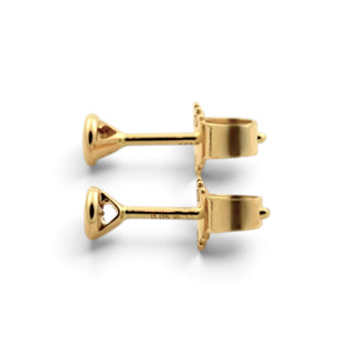 Christ Brillantohrstecker aus 585 Gelbgold, nachhaltiger second-hand Schmuck perfekt aufgearbeitet