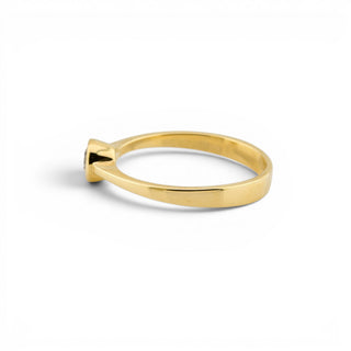 Christ Brillantring aus 585 Gelbgold, nachhaltiger second-hand Schmuck perfekt aufgearbeitet