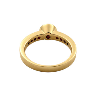Christ Brillantring aus 585 Gelbgold, nachhaltiger second-hand Schmuck perfekt aufgearbeitet