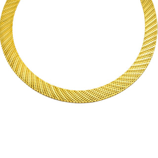 Collier aus 585 Gelbgold, 45cm, nachhaltiger second hand Schmuck perfekt aufgearbeitet