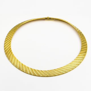 Collier aus 585 Gelbgold, 45cm, nachhaltiger second hand Schmuck perfekt aufgearbeitet