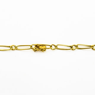 Collier aus 750 Gelbgold, 60cm, nachhaltiger second hand Schmuck perfekt aufgearbeitet