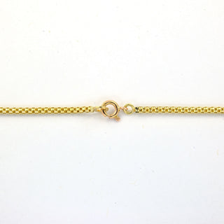 Perlencollier aus 585 Gelbgold, nachhaltiger second hand Schmuck perfekt aufgearbeitet