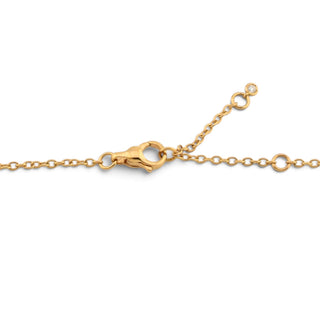 Collier aus 750 Rotgold mit Perle, Perlmutt und Brillant, nachhaltiger second-hand Schmuck perfekt aufgearbeitet
