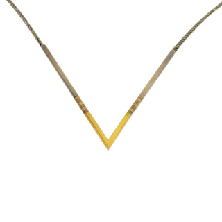 Collier aus Silber/Gold, nachhaltiger second hand Schmuck perfekt aufgearbeitet