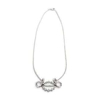 Brillantcollier aus 750 Weißgold, nachhaltiger second-hand Schmuck perfekt aufgearbeitet
