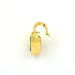 An-/Einhänger aus 585 Gelbgold mit Peridot, nachhaltiger second hand Schmuck perfekt aufgearbeitet