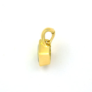 An-/Einhänger aus 585 Gelbgold mit Peridot, nachhaltiger second hand Schmuck perfekt aufgearbeitet