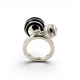 Emporio Armani Ring aus 925 Silber, nachhaltiger second-hand Schmuck perfekt aufgearbeitet