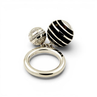 Emporio Armani Ring aus 925 Silber, nachhaltiger second-hand Schmuck perfekt aufgearbeitet