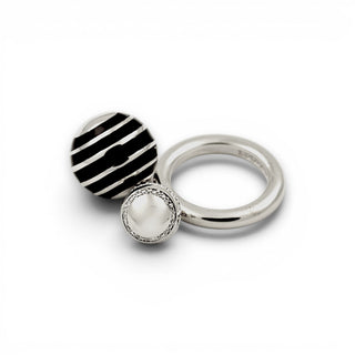Emporio Armani Ring aus 925 Silber, nachhaltiger second-hand Schmuck perfekt aufgearbeitet