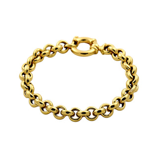 Erbsarmband aus 585 Gelbgold, nachhaltiger second-hand Schmuck perfekt aufgearbeitet