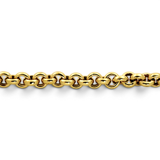 Erbsarmband aus 585 Gelbgold, nachhaltiger second-hand Schmuck perfekt aufgearbeitet