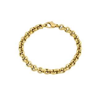 Erbsarmband aus 585 Gelbgold, nachhaltiger second-hand Schmuck perfekt aufgearbeitet