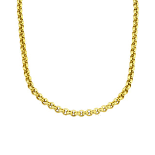 Erbskette aus 585 Gelbgold, nachhaltiger second-hand Schmuck perfekt aufgearbeitet