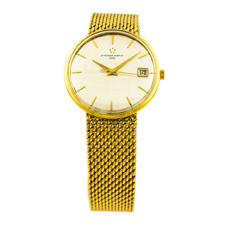 Eterna Matic 3000 Automatik mit Datumsanzeige und Zentralsekunde, gebrauchte Luxusuhr im Top-Zustand