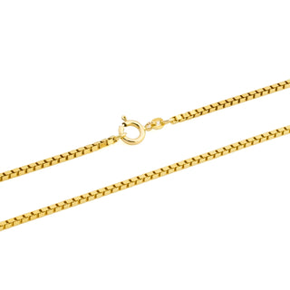Binder Veneziakette aus 585 Gelbgold, nachhaltiger second hand Schmuck perfekt aufgearbeitet