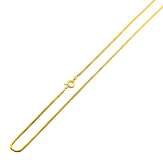 F. Binder Veneziakette aus 585 Gelbgold, nachhaltiger second hand Schmuck perfekt aufgearbeitet