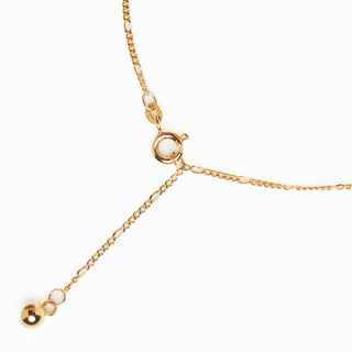 Binder Fußkettchen aus 585 Gelbgold, nachhaltiger second hand Schmuck perfekt aufgearbeitet