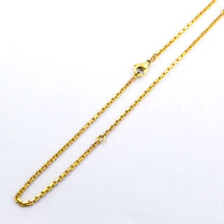 FBM Ankerkette aus 585 Gelbgold, nachhaltiger second hand Schmuck perfekt aufgearbeitet