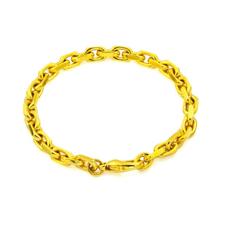 FBM Armband aus 750 Gelbgold, nachhaltiger second hand Schmuck perfekt aufgearbeitet