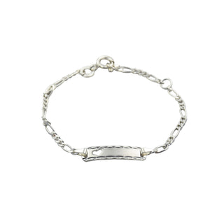 FBM Identitätsarmband aus 925 Silber, nachhaltiger second hand Schmuck perfekt aufgearbeitet