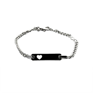 FBM Identitätsarmband aus 925 Silber, nachhaltiger second hand Schmuck perfekt aufgearbeitet