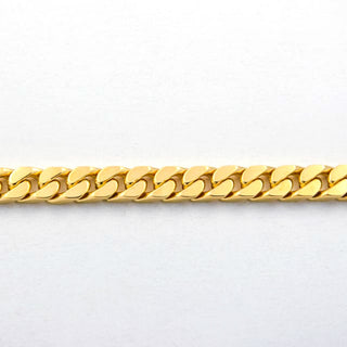 FBM Panzerarmband aus 585 Gelbgold, nachhaltiger second hand Schmuck perfekt aufgearbeitet