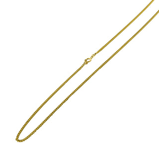 FBM Panzerkette aus 585 Gelbgold, nachhaltiger second hand Schmuck perfekt aufgearbeitet