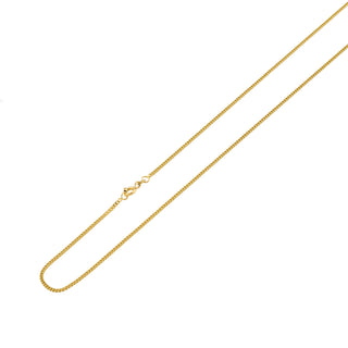 FBM Panzerkette aus 585 Gelbgold, nachhaltiger second hand Schmuck perfekt aufgearbeitet