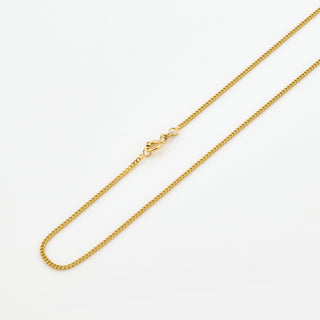 FBM Panzerkette aus 585 Gelbgold, nachhaltiger second hand Schmuck perfekt aufgearbeitet