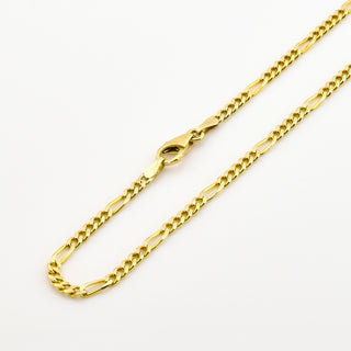 Figarokette aus 585 Gelbgold, nachhaltiger second hand Schmuck perfekt aufgearbeitet