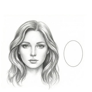 Frau mit ovalem Gesicht - welche Ohrringe passen dazu