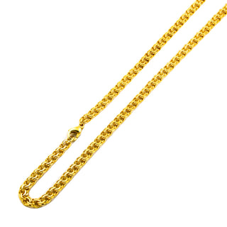 Garibaldikette aus 585 Gelbgold, nachhaltiger second hand Schmuck perfekt aufgearbeitet