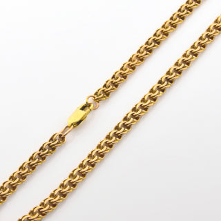 Garibaldikette aus 585 Rotgold, nachhaltiger second hand Schmuck perfekt aufgearbeitet