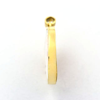 Anhänger aus 585 Gelbgold mit Kamee/Gemme, nachhaltiger second hand Schmuck perfekt aufgearbeitet
